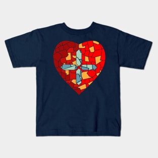 cross glass Kids T-Shirt